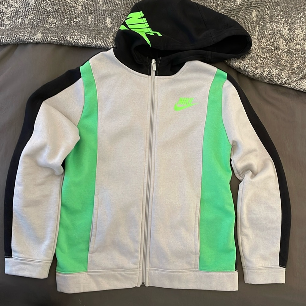 Worn 4x XL boys Nike zip up sweatshirt